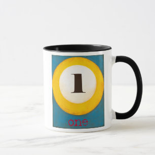 Mug Vers le haut de la peinture étroite de la boule de