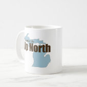Mug Vers le nord - Michigan (Devant gauche)