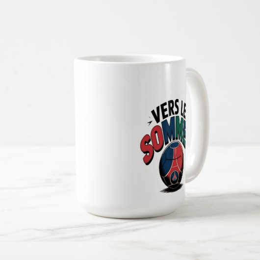 Mug vers le sommet (Devant droit)