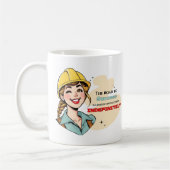 Mug Vers le succès Sassy Rétro Démotivationnel (Gauche)