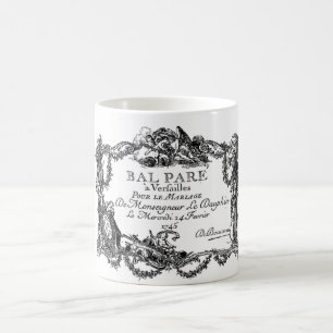 Mug Versailles - Billet de mariage - 1745