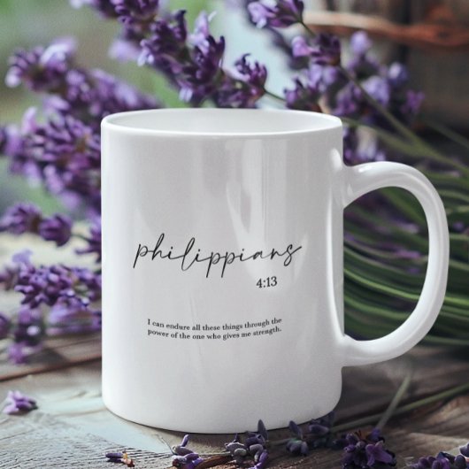 Mug Verse Bible Élégant