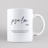 Mug Verse Bible Élégant Vert