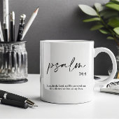 Mug Verse Bible Élégant Vert