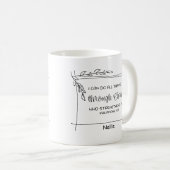 Mug Verse De La Bible Chrétienne Je Peux Faire Tout (Devant droit)