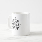 Mug Verse de la foi chrétienne (Devant gauche)