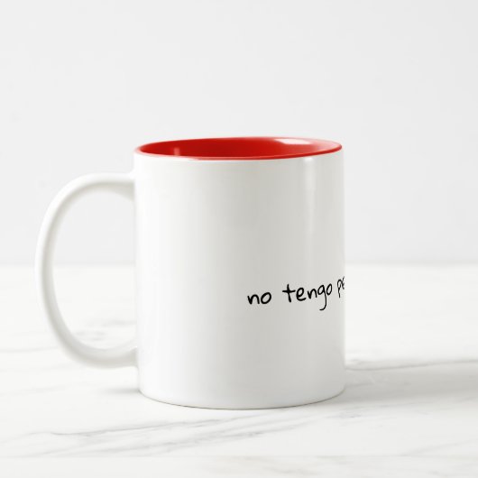 Mug Verse Espagnol Mignon (Gauche)