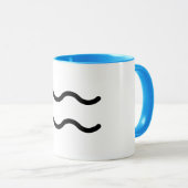 Mug Verseau (Devant droit)