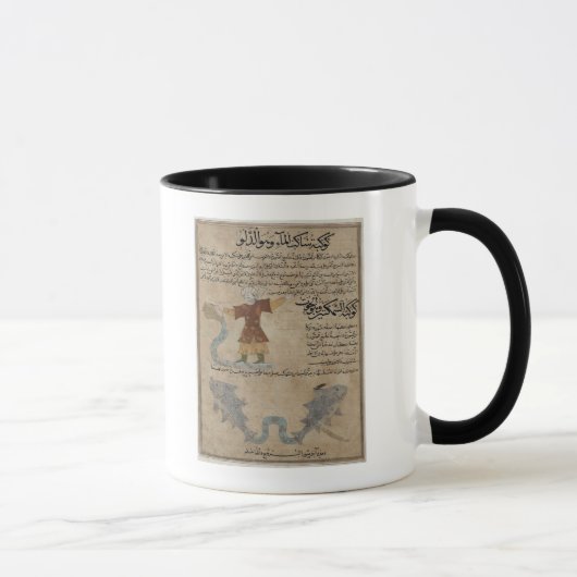 Mug Verseau et Poissons (Droite)