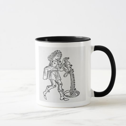 Mug Verseau (le transporteur d'eau) une illustration (Droite)
