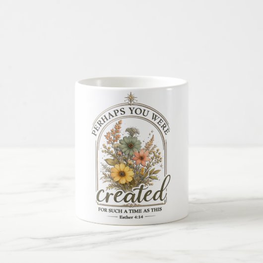 Mug Verset biblique chrétien/Esther (Centre)