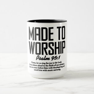 Mug Verset biblique chrétien inspirant