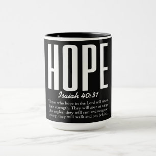 Mug Verset biblique chrétien inspirant