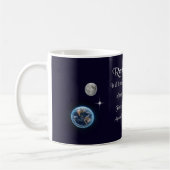 Mug verset biblique chrétien Romains 8:28 (Gauche)