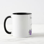 Mug Verset biblique chrétienne inspirant (Gauche)