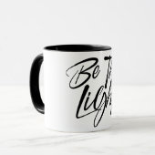 Mug Verset biblique chrétienne inspirant (Devant gauche)