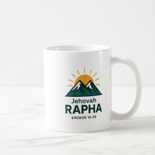 Mug Verset biblique de la montagne de la foi chrétienn