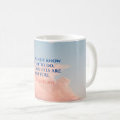 Mug Verset biblique | Foi, Citation d'encouragement Mu (Devant droit)