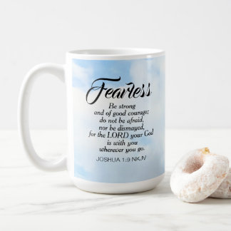 Mug Verset biblique Ne crains pas Ciel nuageux bleu Co