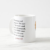 Mug verset biblique personnalisé chrétien (Devant gauche)