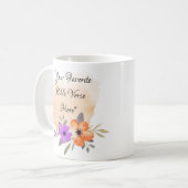 Mug Verset biblique personnalisé sur l'Arrière - plan  (Devant gauche)