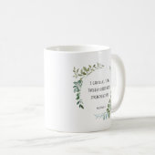 Mug verset biblique, Philippiens 4:13 (Devant droit)