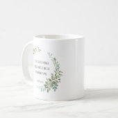 Mug verset biblique, Philippiens 4:13 (Devant gauche)
