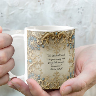 Mug Verset de la Bible personnalisable victorien