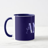 Mug Verset de la Bible Typographie moderne Personnalis (Gauche)