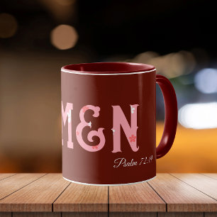 Mug Verset de la Bible Typographie moderne Personnalis