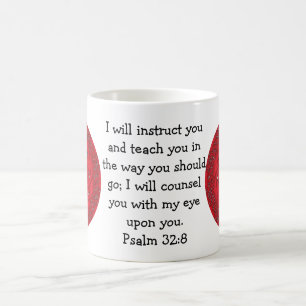 Mug Versets bibliques Citation Inspirationnelle Psaume