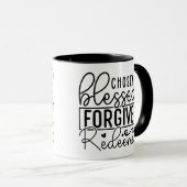 Mug Versets de la Bible chrétienne (Devant droit)