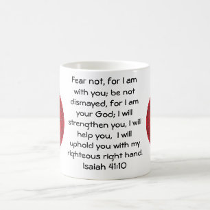 Mug Versets de la Bible Citation Inspirationnelle Isa