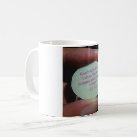 Mug Versets de prière dans la Bible (Devant gauche)