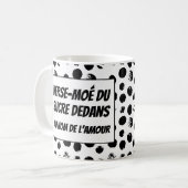 Mug Versez du sucre en québécois (Devant gauche)