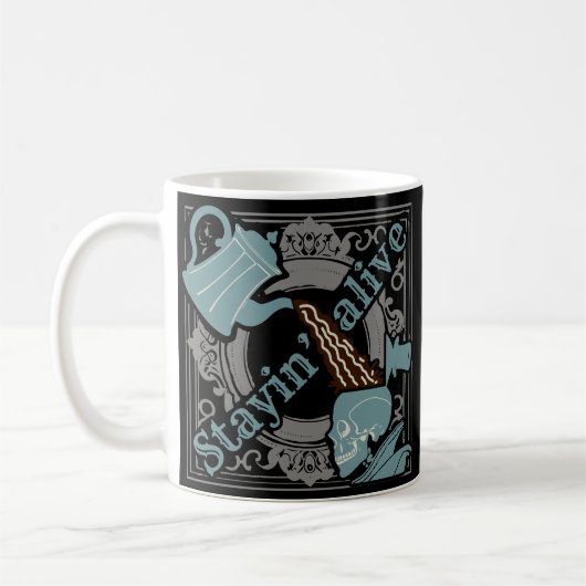 Mug Versez le café ! (Gauche)
