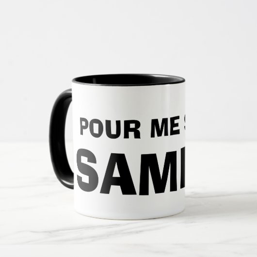 MUG VERSEZ-MOI UN CERTAIN SAMPO ! (Devant gauche)