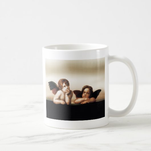 Mug Version 2 d'ange de Raphael Sistine Madonnas (Droite)