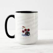 Mug Version de tambour à de quels sentiments (Gauche)