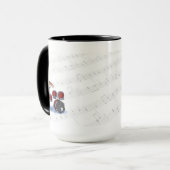 Mug Version de tambour à de quels sentiments (Devant gauche)