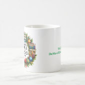 Mug Version personnalisée de l'enseignant de Deck the (Centre)