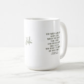 Mug Version Western Bible Verse Cowboy (Devant droit)