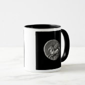 Mug Verso de pièce de monnaie dépeignant Pegasus (Devant droit)