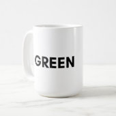 Mug vert (Devant gauche)