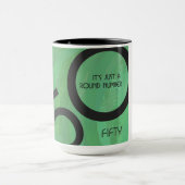Mug Vert 50 Décennie Anniversaire (Centre)