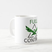 Mug vert à contrôle complet (Devant gauche)