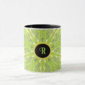 Mug Vert abstrait (Centre)