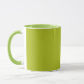 Mug Vert acide (couleur solide) (Gauche)