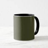 Mug Vert Armée (Devant droit)