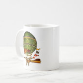 Mug Vert ballon à air chaud (Devant gauche)